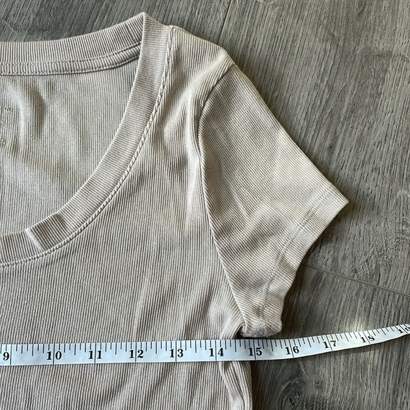 A New Day Ribbed T-shirt with Rounded neckline - Picture 5 of 7